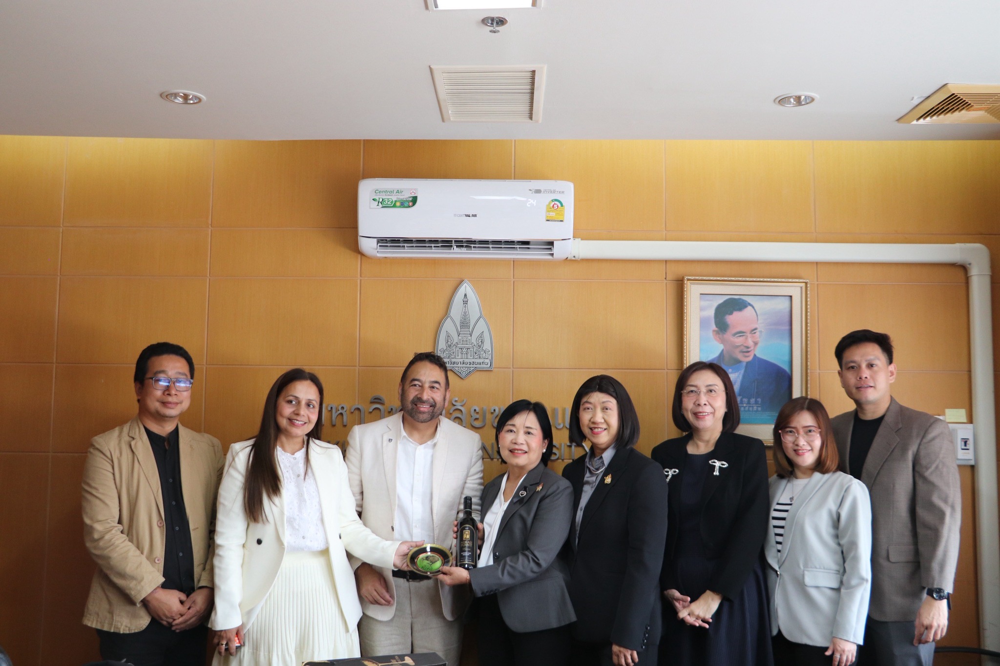 Massey University Delegation Visits Faculty of Technology, Khon Kaen University to Strengthen International Collaboration