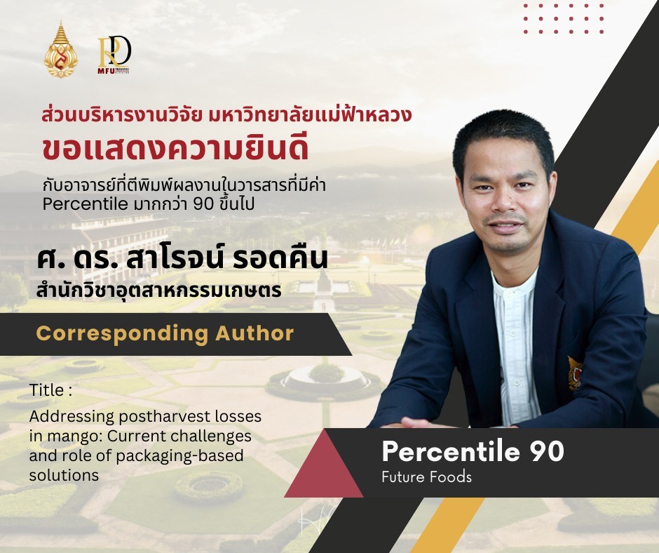 #MFUResearchNEWs | #Tier1