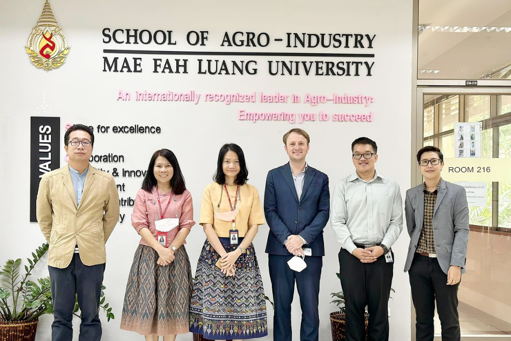 สำนักวิชาอุตสาหกรรมเกษตร มฟล. ให้การต้อนรับตัวแทนจาก Mendel University in Brno สาธารณรัฐเช็ก