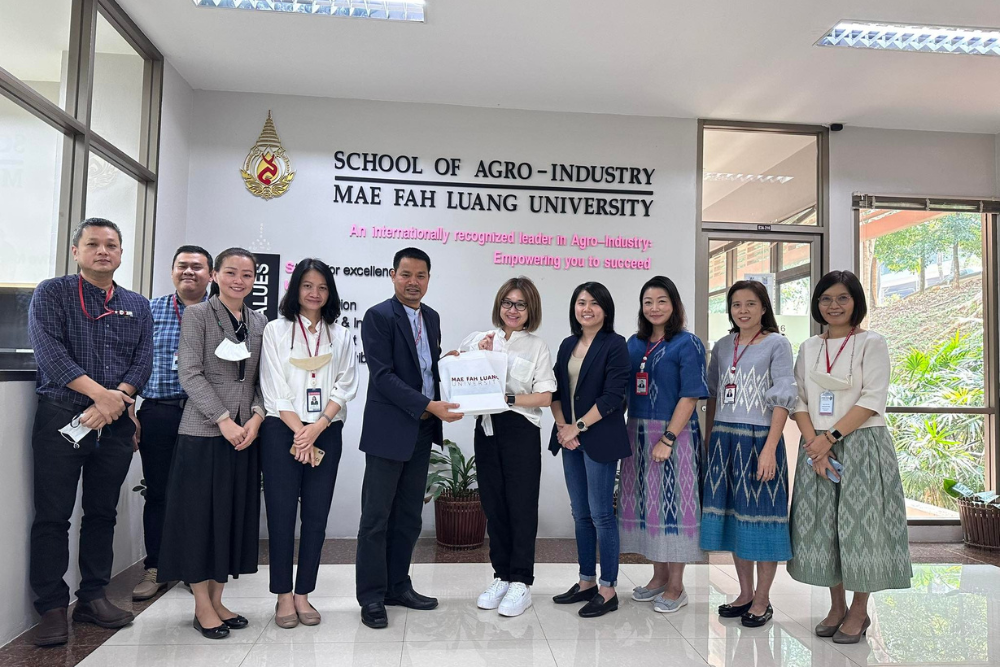 School of Biosciences, Taylor’s University ประเทศมาเลเซีย มาเยือนสำนักวิชาอุตสาหกรรมเกษตร มฟล.