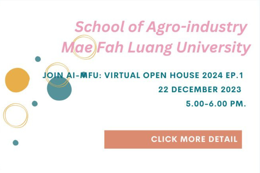 Join us at the Agro-Industry Virtual Open House 2024 On 19 December 2023